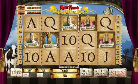 monty pythons spamalot slot